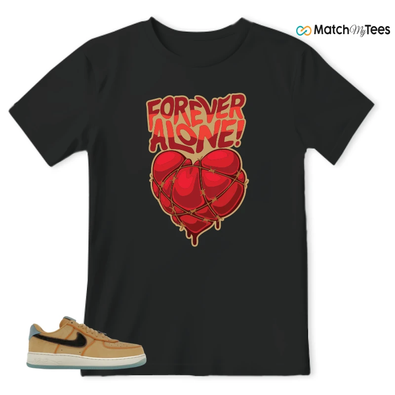 NIKE AIR FORCE 1 LOW PROTRO KOBE BRYANT SIEMPRE HERMANOS SNEAKER Matching Tees t-shirt