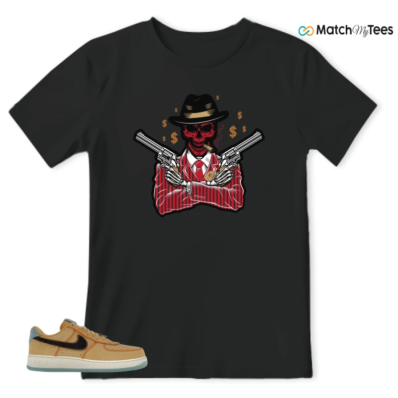 NIKE AIR FORCE 1 LOW PROTRO KOBE BRYANT SIEMPRE HERMANOS SNEAKER Matching Tees t-shirt
