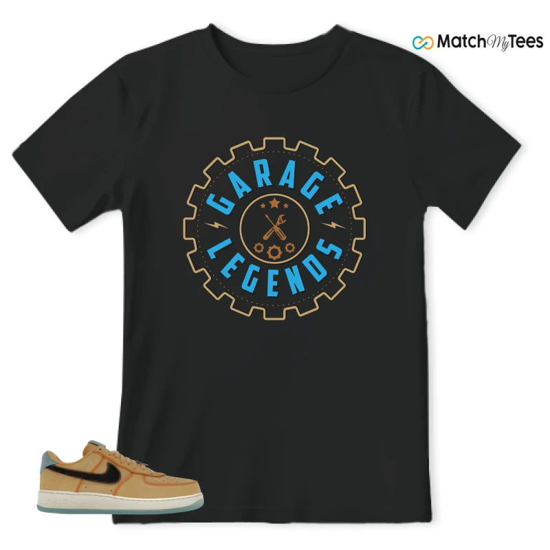 NIKE AIR FORCE 1 LOW PROTRO KOBE BRYANT SIEMPRE HERMANOS SNEAKER Matching Tees t-shirt