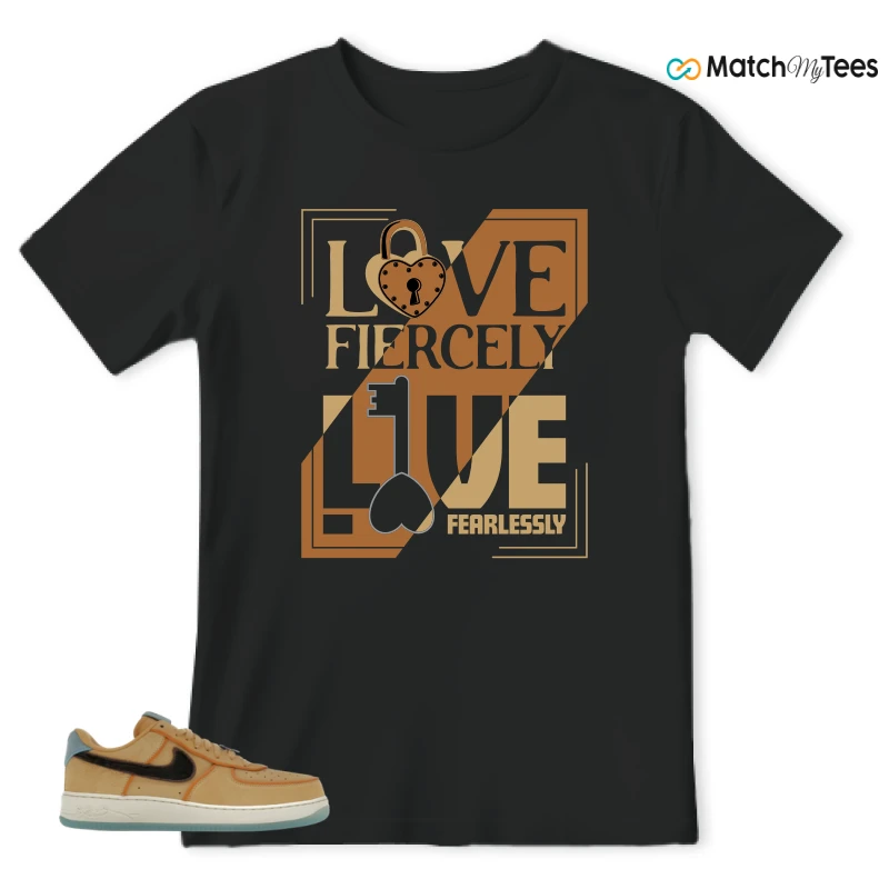 NIKE AIR FORCE 1 LOW PROTRO KOBE BRYANT SIEMPRE HERMANOS SNEAKER Matching Tees t-shirt