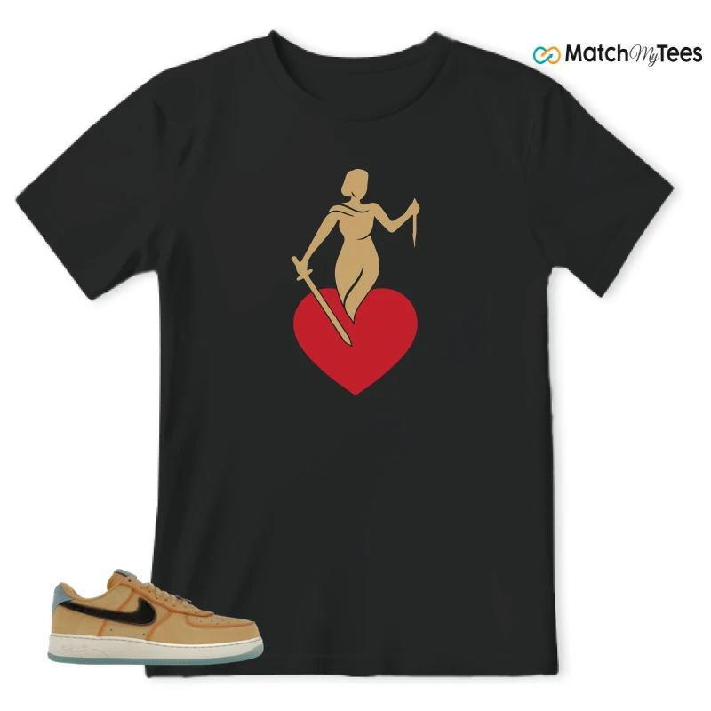 NIKE AIR FORCE 1 LOW PROTRO KOBE BRYANT SIEMPRE HERMANOS SNEAKER Matching Tees t-shirt