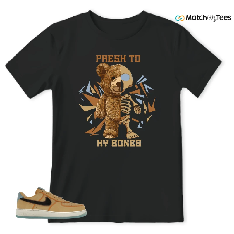 NIKE AIR FORCE 1 LOW PROTRO KOBE BRYANT SIEMPRE HERMANOS SNEAKER Matching Tees t-shirt