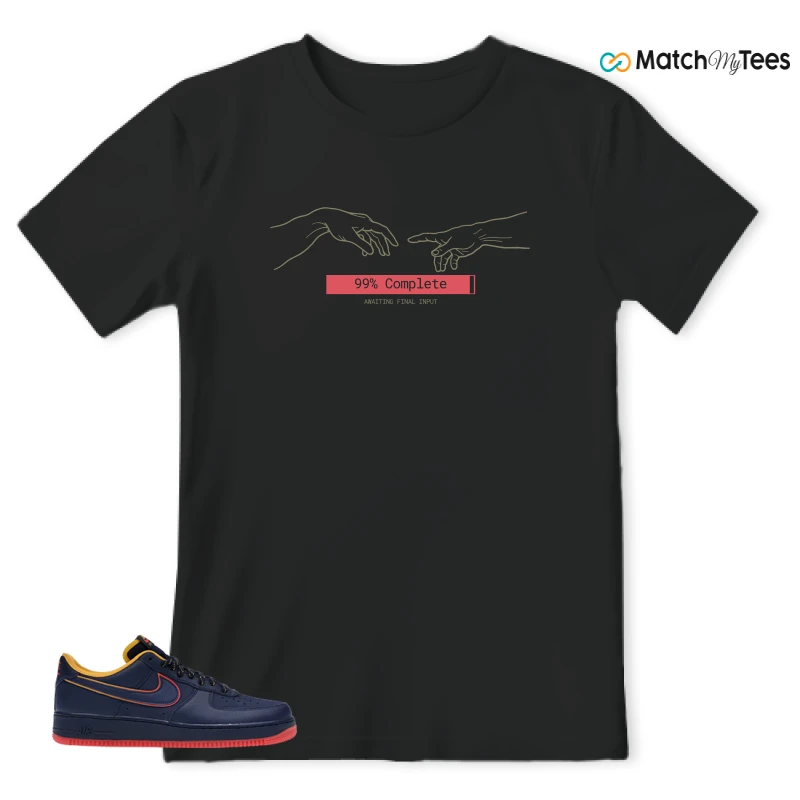 NIKE AIR FORCE 1 LOW RETRO LETTERING SNEAKER Matching Tees t-shirt