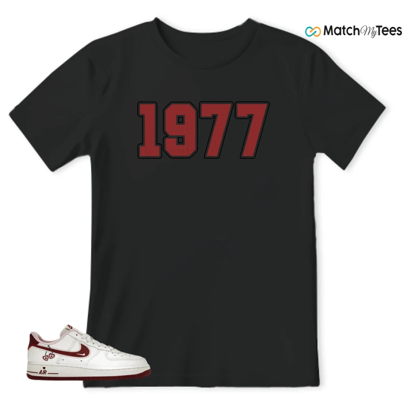 NIKE AIR FORCE 1 LOW VALENTINE'S DAY (2023) (WOMEN'S) SNEAKER Matching Tees t-shirt