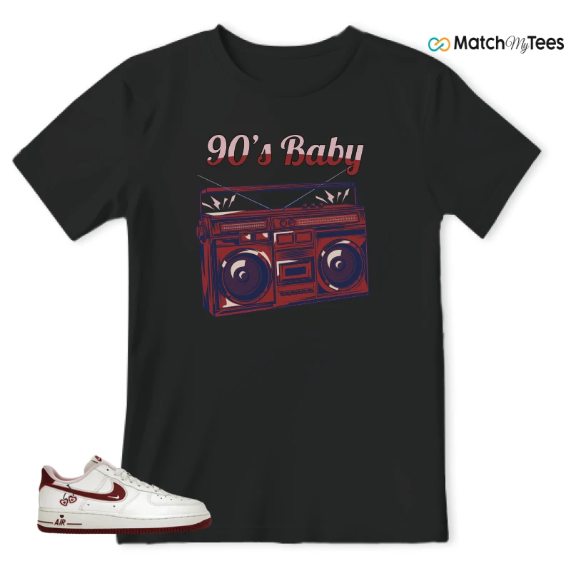 NIKE AIR FORCE 1 LOW VALENTINE'S DAY (2023) (WOMEN'S) SNEAKER Matching Tees t-shirt