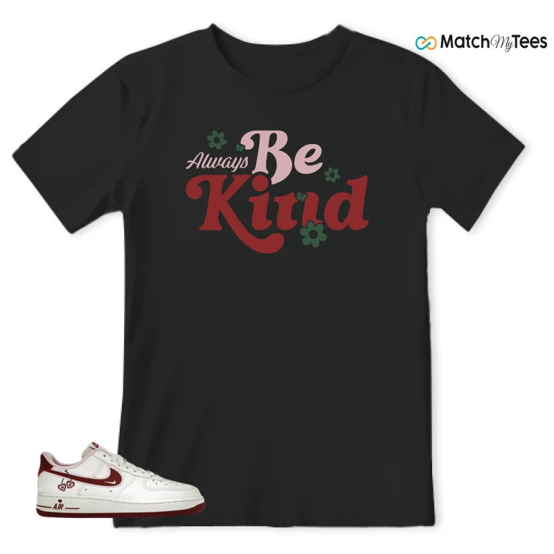 NIKE AIR FORCE 1 LOW VALENTINE'S DAY (2023) (WOMEN'S) SNEAKER Matching Tees t-shirt