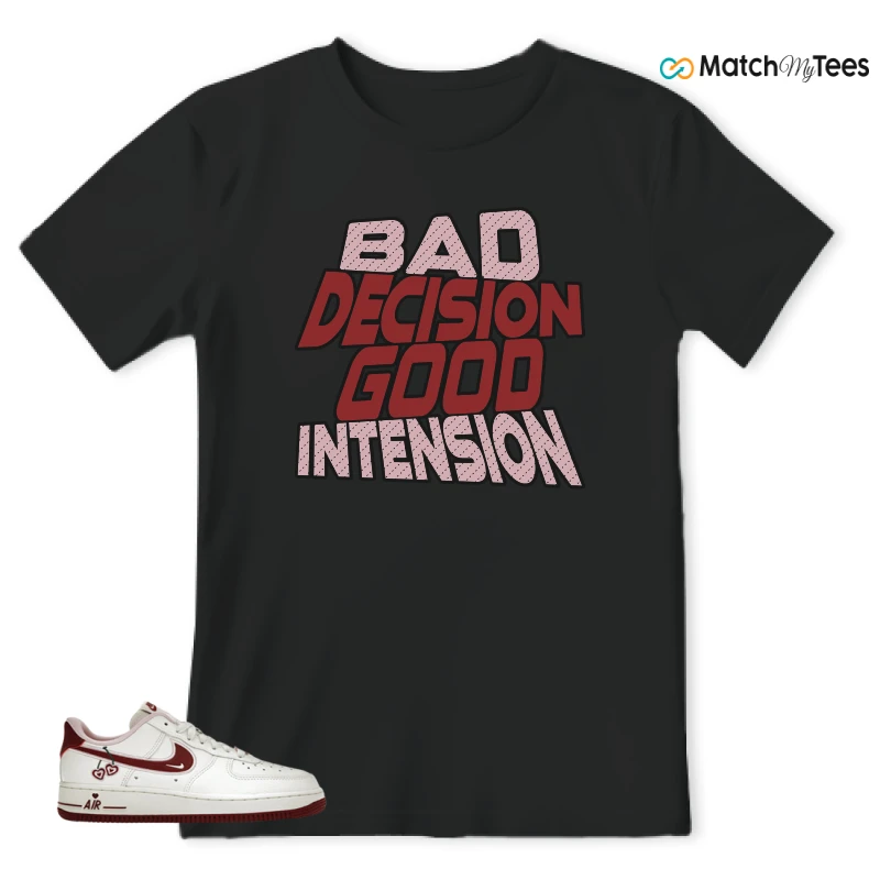 NIKE AIR FORCE 1 LOW VALENTINE'S DAY (2023) (WOMEN'S) SNEAKER Matching Tees t-shirt