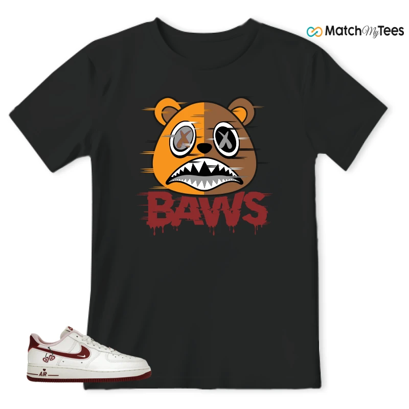 NIKE AIR FORCE 1 LOW VALENTINE'S DAY (2023) (WOMEN'S) SNEAKER Matching Tees t-shirt