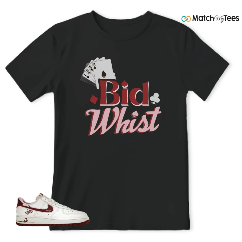 NIKE AIR FORCE 1 LOW VALENTINE'S DAY (2023) (WOMEN'S) SNEAKER Matching Tees t-shirt