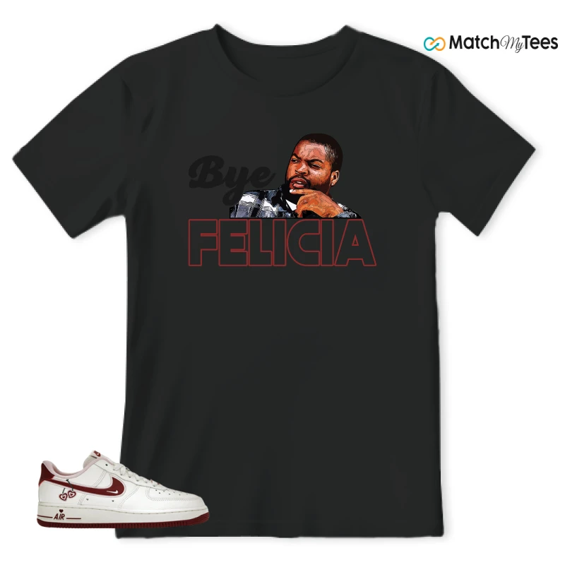 NIKE AIR FORCE 1 LOW VALENTINE'S DAY (2023) (WOMEN'S) SNEAKER Matching Tees t-shirt