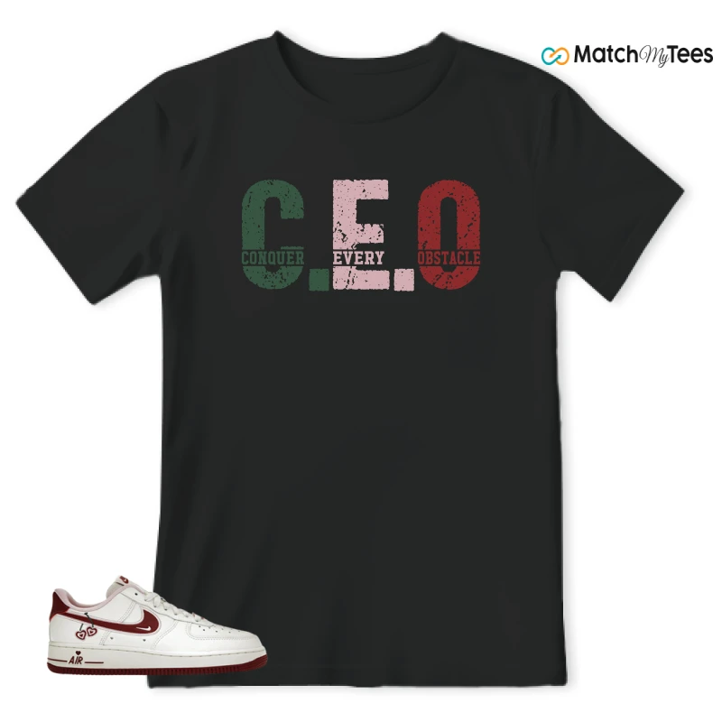 NIKE AIR FORCE 1 LOW VALENTINE'S DAY (2023) (WOMEN'S) SNEAKER Matching Tees t-shirt
