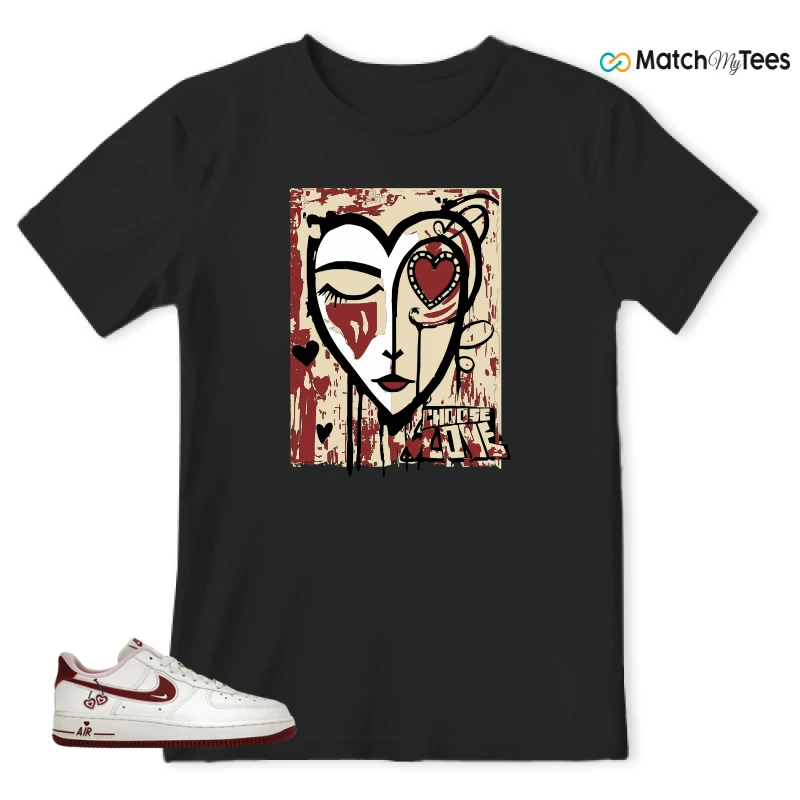 Choose Love Main Black matching T-shirt T-shirt