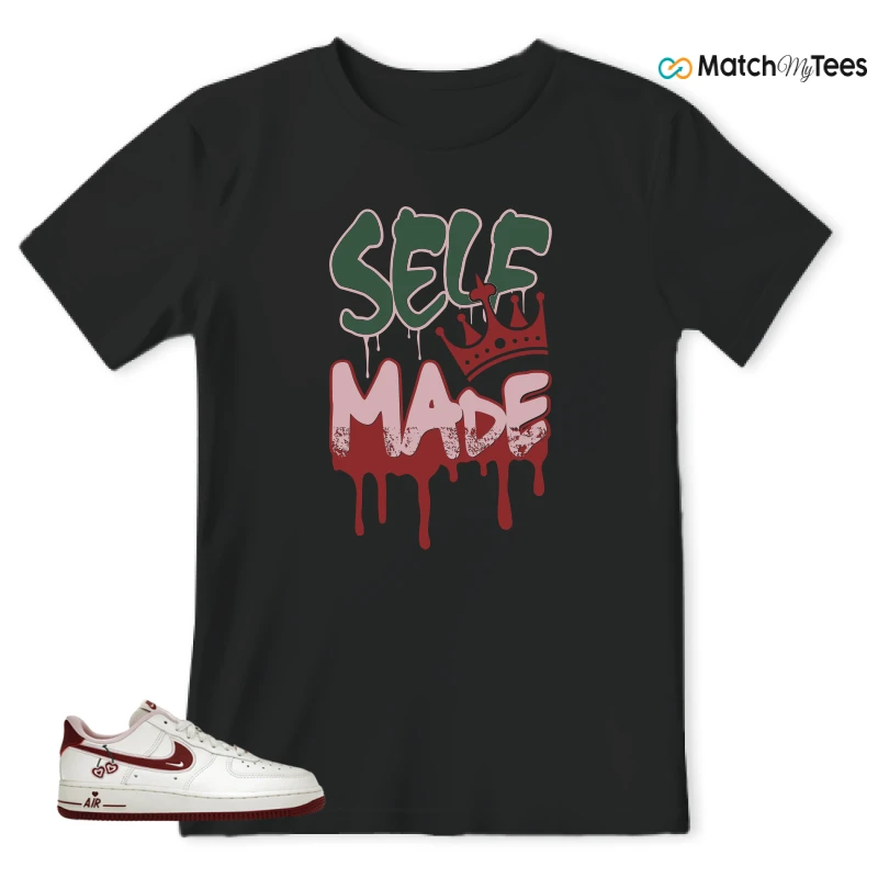 NIKE AIR FORCE 1 LOW VALENTINE'S DAY (2023) (WOMEN'S) SNEAKER Matching Tees t-shirt