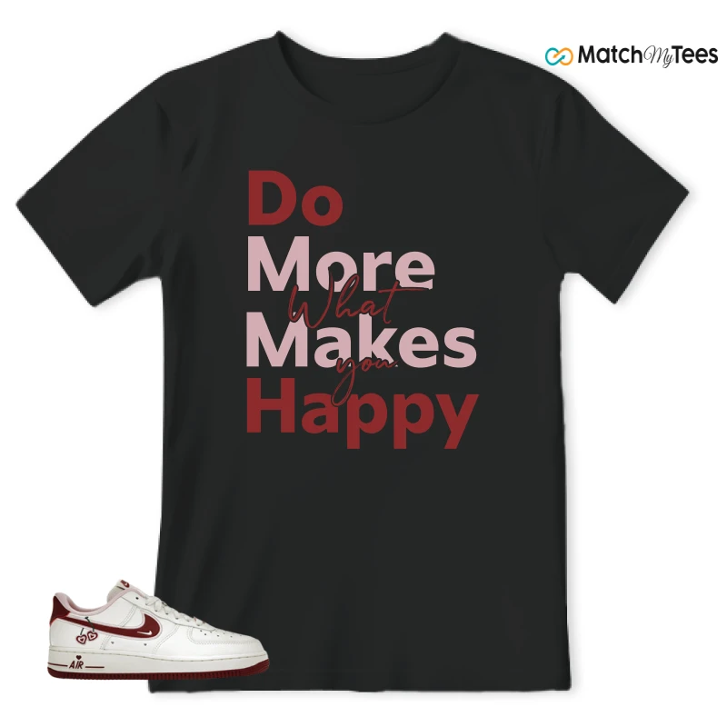NIKE AIR FORCE 1 LOW VALENTINE'S DAY (2023) (WOMEN'S) SNEAKER Matching Tees t-shirt