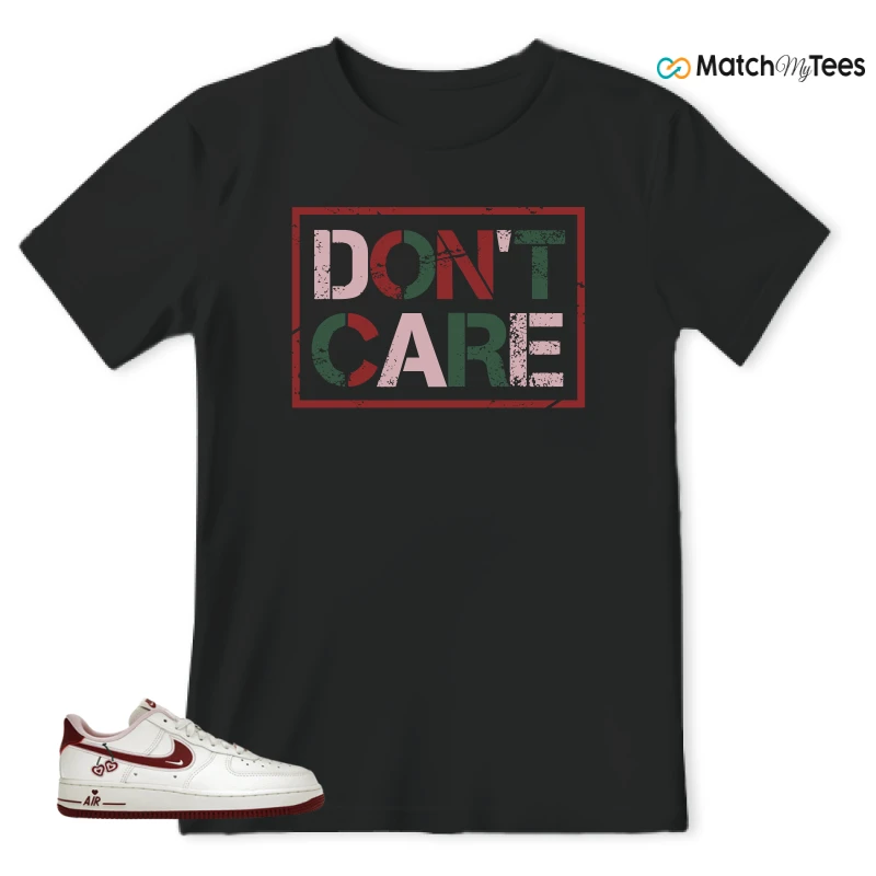 NIKE AIR FORCE 1 LOW VALENTINE'S DAY (2023) (WOMEN'S) SNEAKER Matching Tees t-shirt