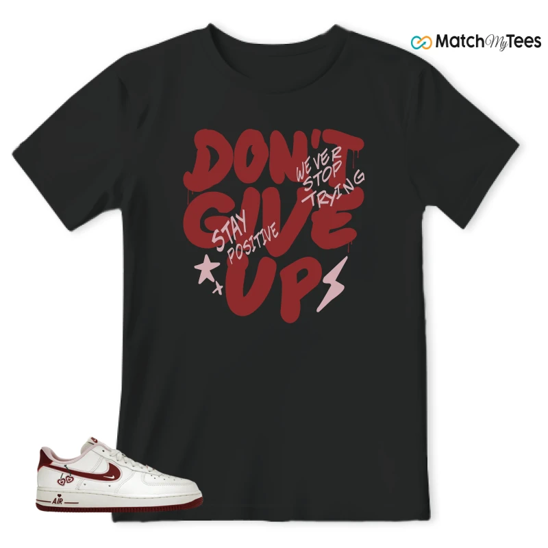 NIKE AIR FORCE 1 LOW VALENTINE'S DAY (2023) (WOMEN'S) SNEAKER Matching Tees t-shirt