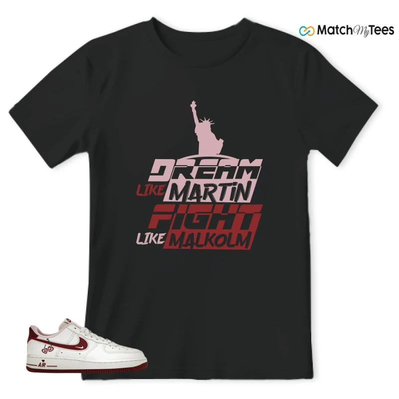 NIKE AIR FORCE 1 LOW VALENTINE'S DAY (2023) (WOMEN'S) SNEAKER Matching Tees t-shirt