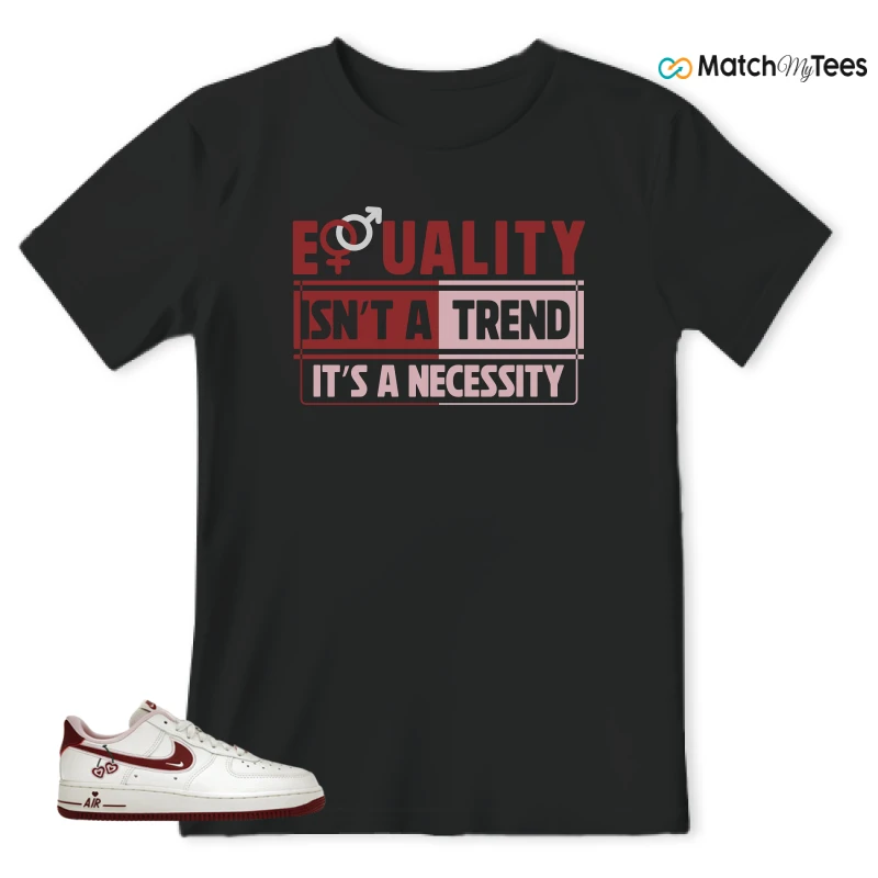 NIKE AIR FORCE 1 LOW VALENTINE'S DAY (2023) (WOMEN'S) SNEAKER Matching Tees t-shirt
