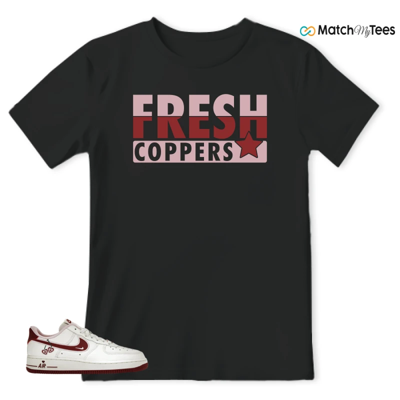 NIKE AIR FORCE 1 LOW VALENTINE'S DAY (2023) (WOMEN'S) SNEAKER Matching Tees t-shirt