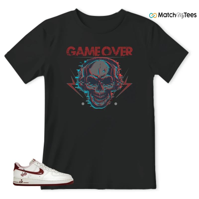 NIKE AIR FORCE 1 LOW VALENTINE'S DAY (2023) (WOMEN'S) SNEAKER Matching Tees t-shirt