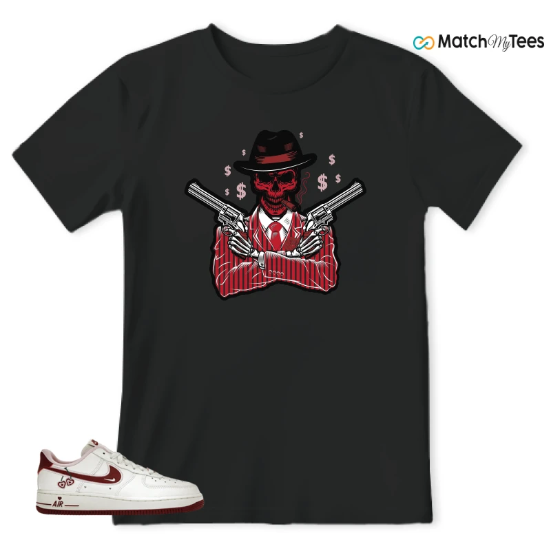 NIKE AIR FORCE 1 LOW VALENTINE'S DAY (2023) (WOMEN'S) SNEAKER Matching Tees t-shirt