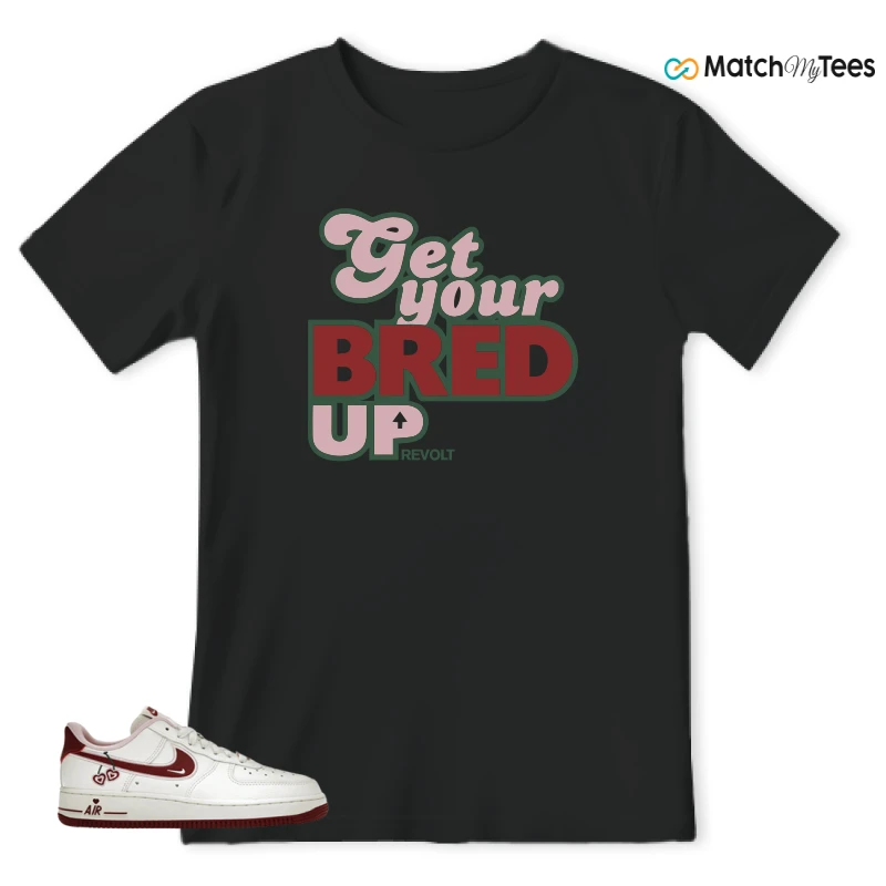 NIKE AIR FORCE 1 LOW VALENTINE'S DAY (2023) (WOMEN'S) SNEAKER Matching Tees t-shirt