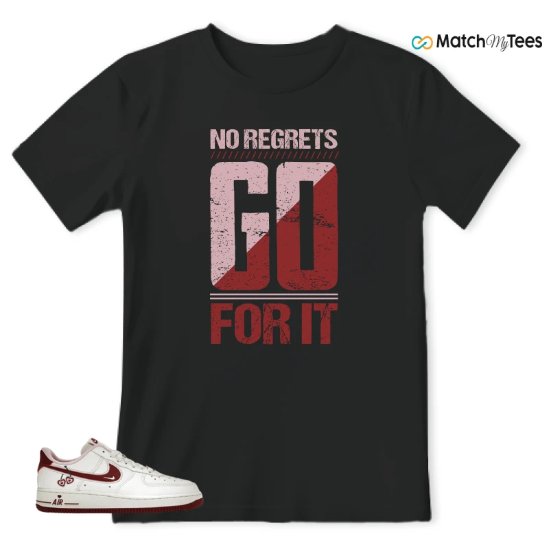 NIKE AIR FORCE 1 LOW VALENTINE'S DAY (2023) (WOMEN'S) SNEAKER Matching Tees t-shirt
