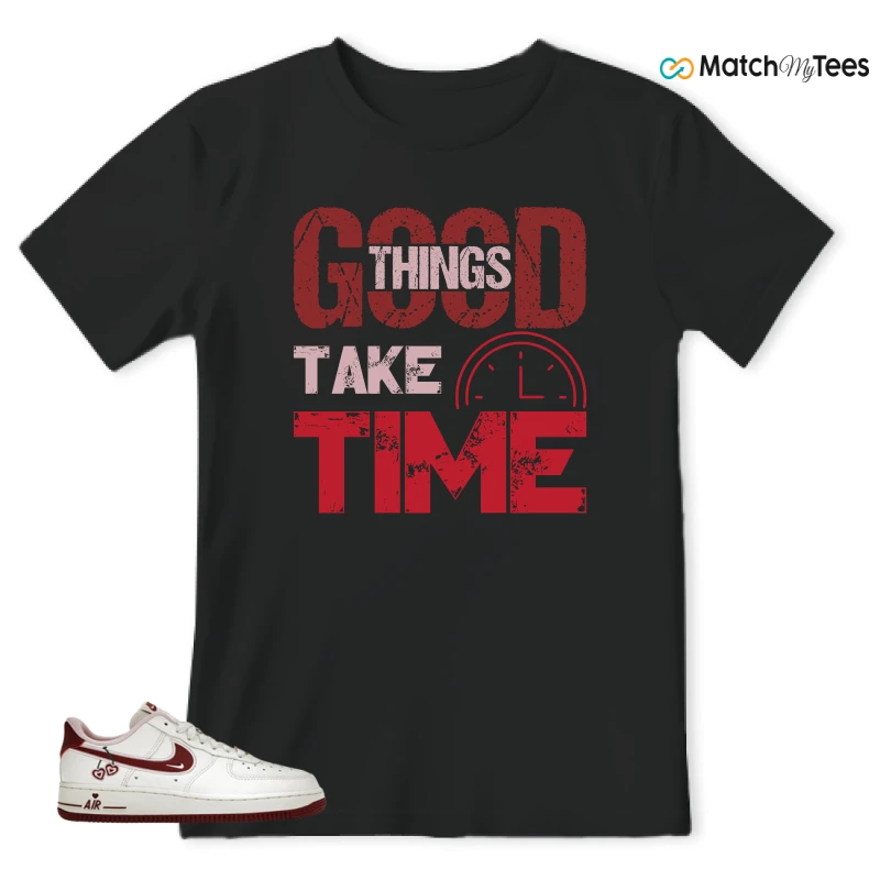 NIKE AIR FORCE 1 LOW VALENTINE'S DAY (2023) (WOMEN'S) SNEAKER Matching Tees t-shirt