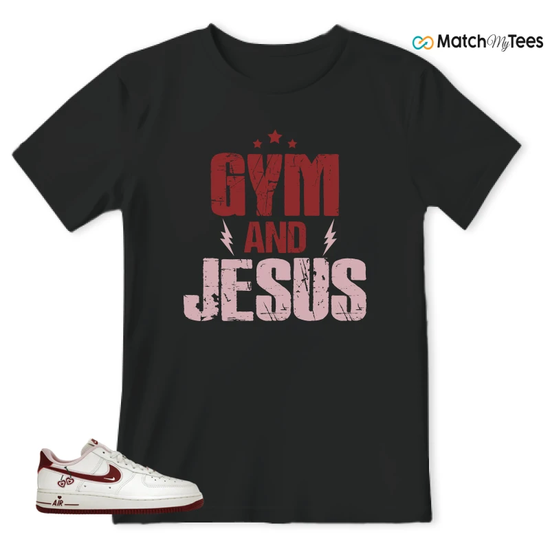 NIKE AIR FORCE 1 LOW VALENTINE'S DAY (2023) (WOMEN'S) SNEAKER Matching Tees t-shirt