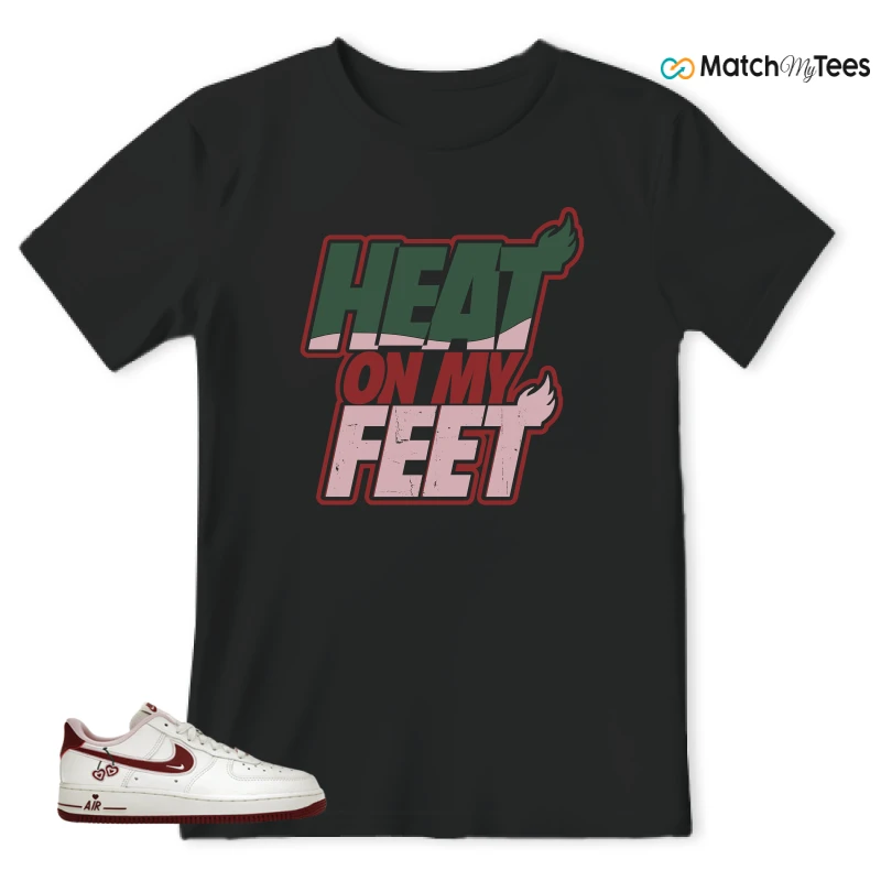 NIKE AIR FORCE 1 LOW VALENTINE'S DAY (2023) (WOMEN'S) SNEAKER Matching Tees t-shirt