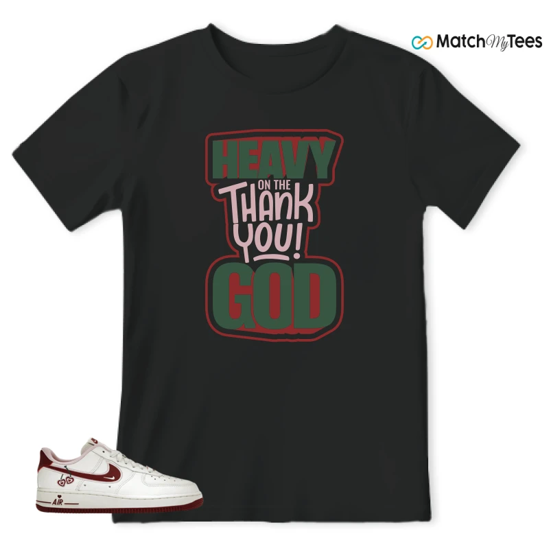 NIKE AIR FORCE 1 LOW VALENTINE'S DAY (2023) (WOMEN'S) SNEAKER Matching Tees t-shirt
