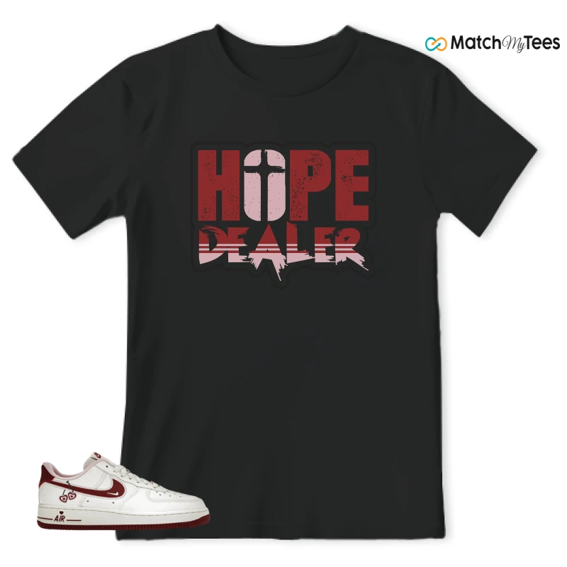 NIKE AIR FORCE 1 LOW VALENTINE'S DAY (2023) (WOMEN'S) SNEAKER Matching Tees t-shirt