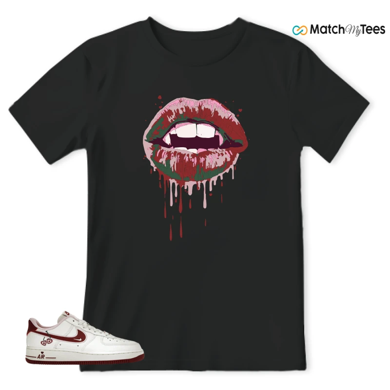 NIKE AIR FORCE 1 LOW VALENTINE'S DAY (2023) (WOMEN'S) SNEAKER Matching Tees t-shirt