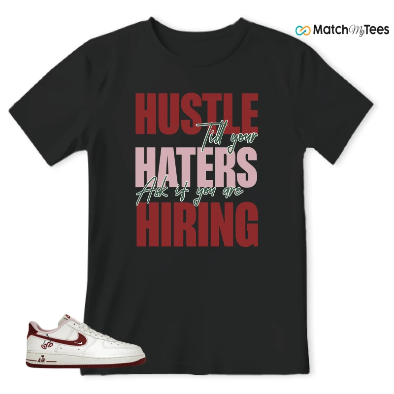NIKE AIR FORCE 1 LOW VALENTINE'S DAY (2023) (WOMEN'S) SNEAKER Matching Tees t-shirt