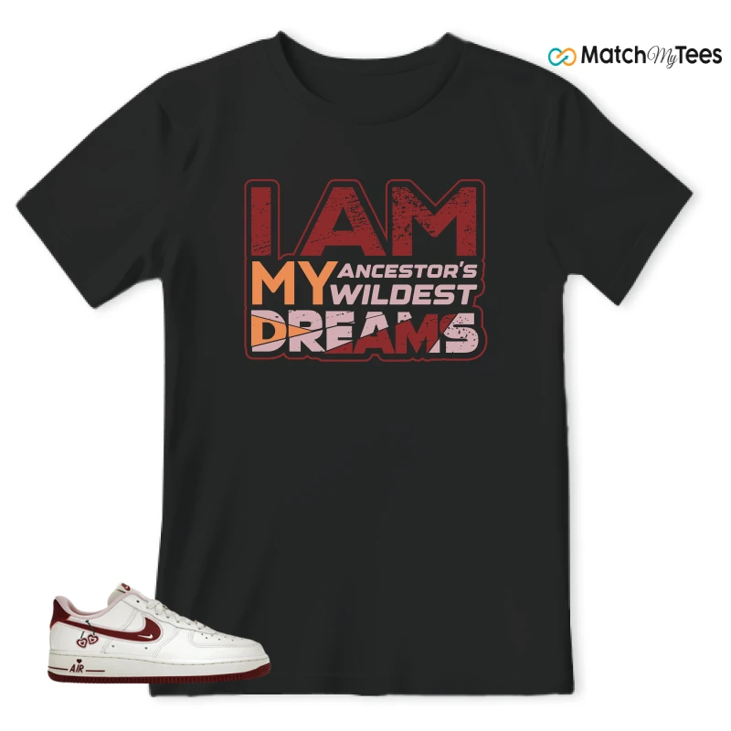 NIKE AIR FORCE 1 LOW VALENTINE'S DAY (2023) (WOMEN'S) SNEAKER Matching Tees t-shirt