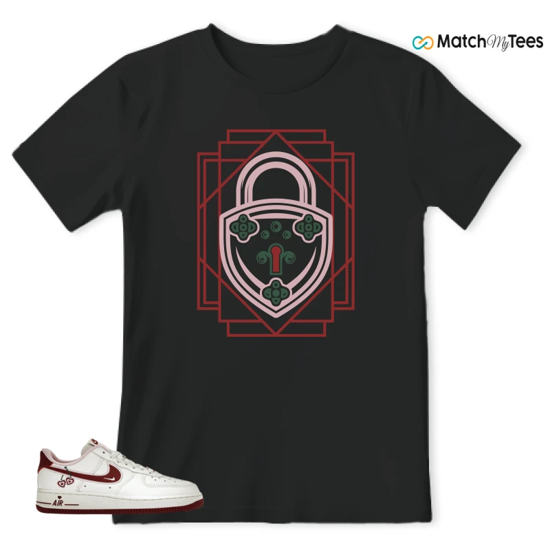NIKE AIR FORCE 1 LOW VALENTINE'S DAY (2023) (WOMEN'S) SNEAKER Matching Tees t-shirt