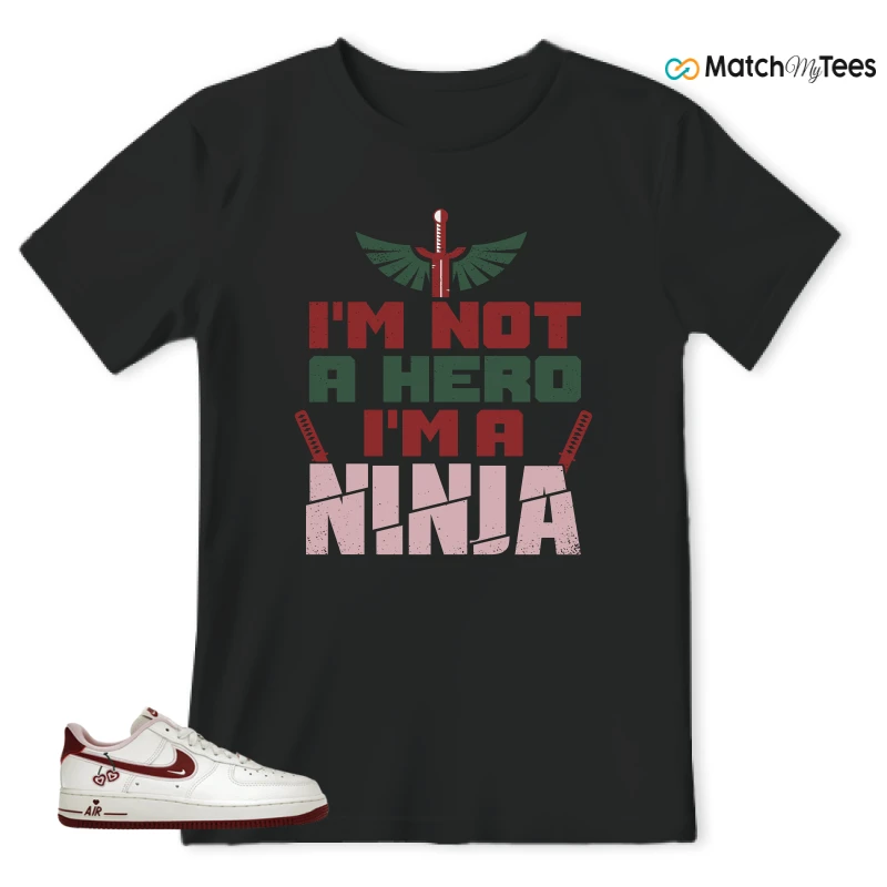 NIKE AIR FORCE 1 LOW VALENTINE'S DAY (2023) (WOMEN'S) SNEAKER Matching Tees t-shirt
