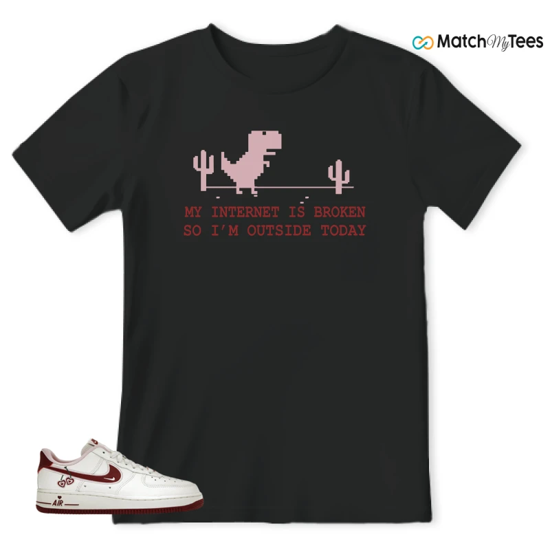 NIKE AIR FORCE 1 LOW VALENTINE'S DAY (2023) (WOMEN'S) SNEAKER Matching Tees t-shirt