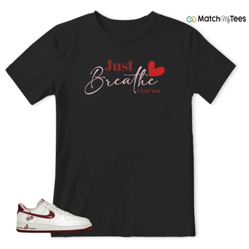 NIKE AIR FORCE 1 LOW VALENTINE'S DAY (2023) (WOMEN'S) SNEAKER Matching Tees t-shirt