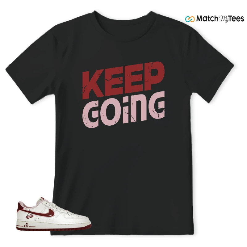 NIKE AIR FORCE 1 LOW VALENTINE'S DAY (2023) (WOMEN'S) SNEAKER Matching Tees t-shirt
