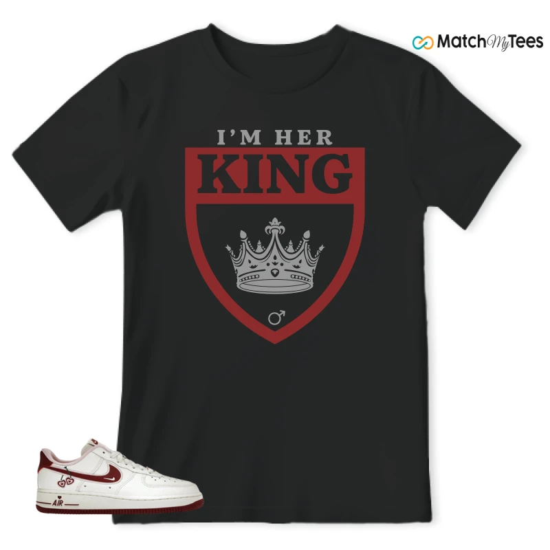 NIKE AIR FORCE 1 LOW VALENTINE'S DAY (2023) (WOMEN'S) SNEAKER Matching Tees t-shirt