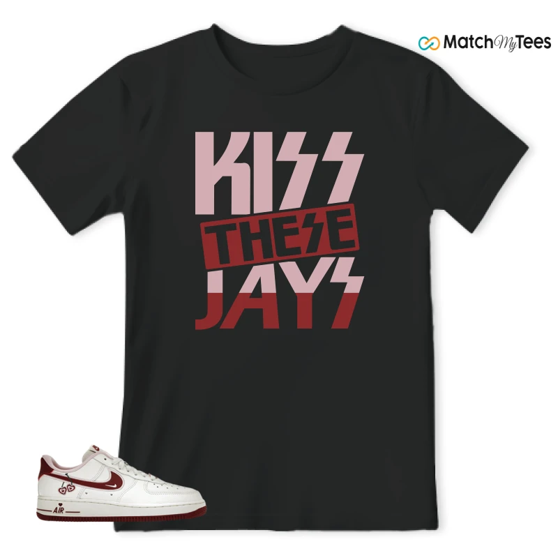 NIKE AIR FORCE 1 LOW VALENTINE'S DAY (2023) (WOMEN'S) SNEAKER Matching Tees t-shirt