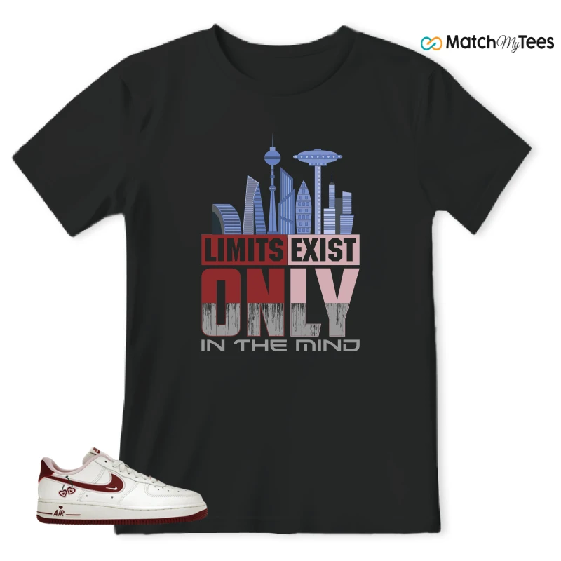 NIKE AIR FORCE 1 LOW VALENTINE'S DAY (2023) (WOMEN'S) SNEAKER Matching Tees t-shirt
