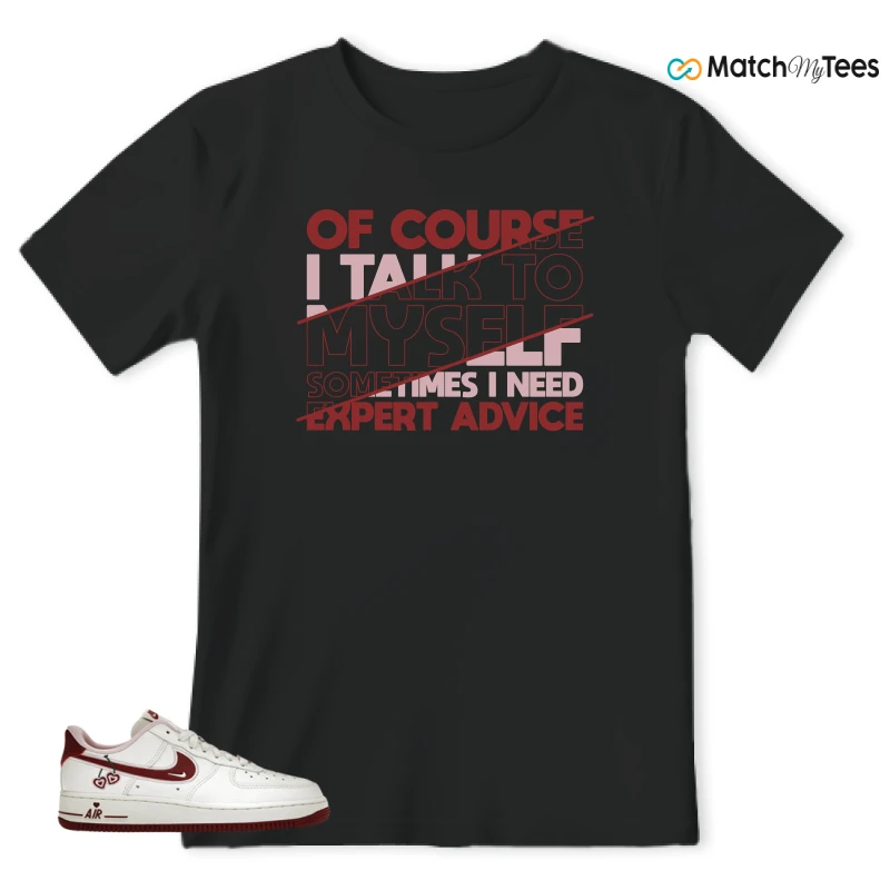 NIKE AIR FORCE 1 LOW VALENTINE'S DAY (2023) (WOMEN'S) SNEAKER Matching Tees t-shirt