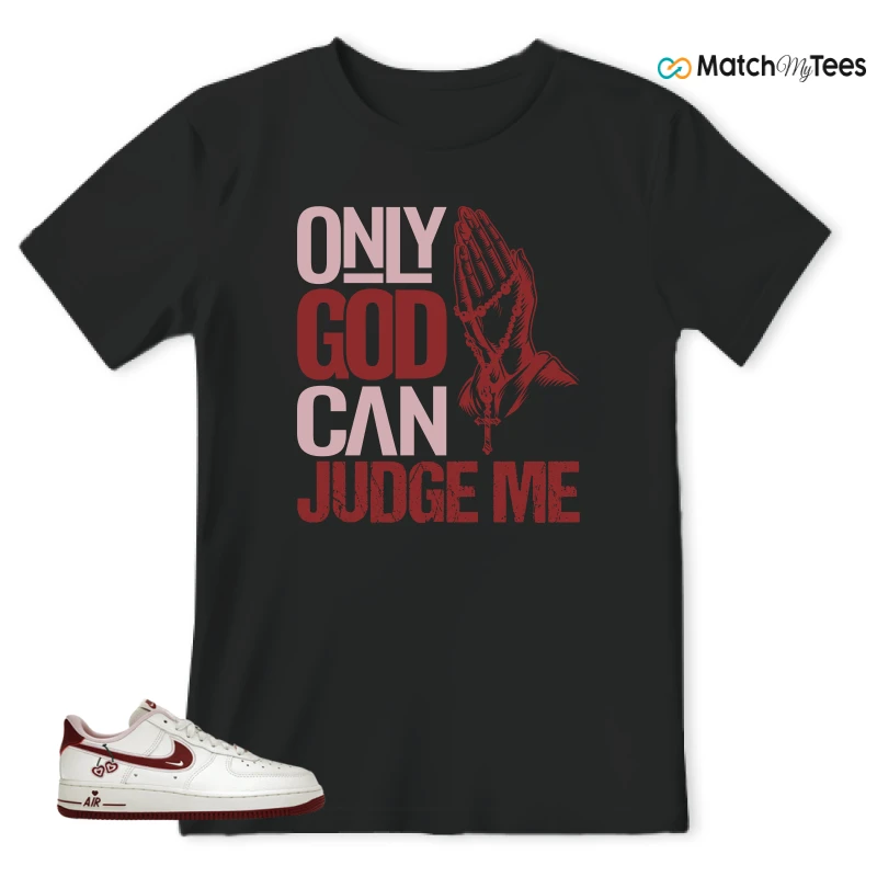 NIKE AIR FORCE 1 LOW VALENTINE'S DAY (2023) (WOMEN'S) SNEAKER Matching Tees t-shirt