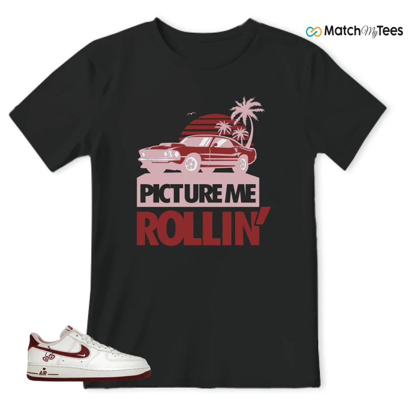 NIKE AIR FORCE 1 LOW VALENTINE'S DAY (2023) (WOMEN'S) SNEAKER Matching Tees t-shirt