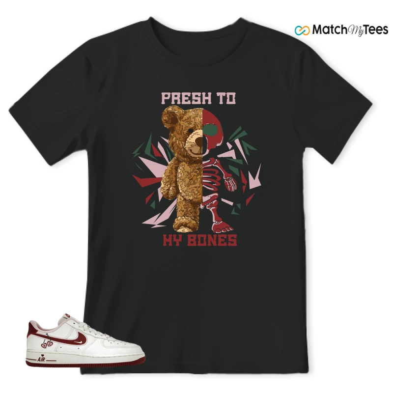 NIKE AIR FORCE 1 LOW VALENTINE'S DAY (2023) (WOMEN'S) SNEAKER Matching Tees t-shirt