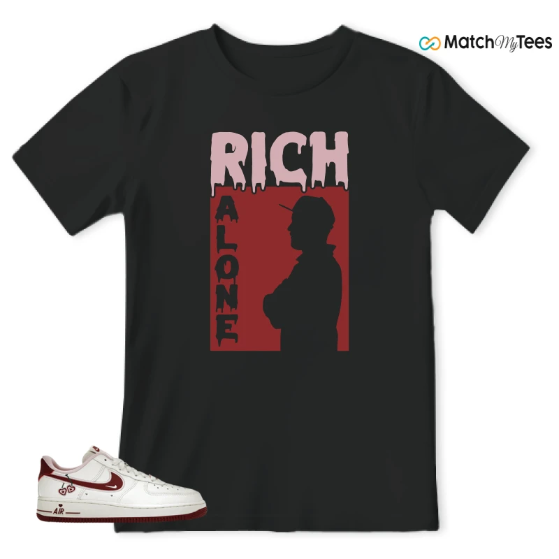 NIKE AIR FORCE 1 LOW VALENTINE'S DAY (2023) (WOMEN'S) SNEAKER Matching Tees t-shirt