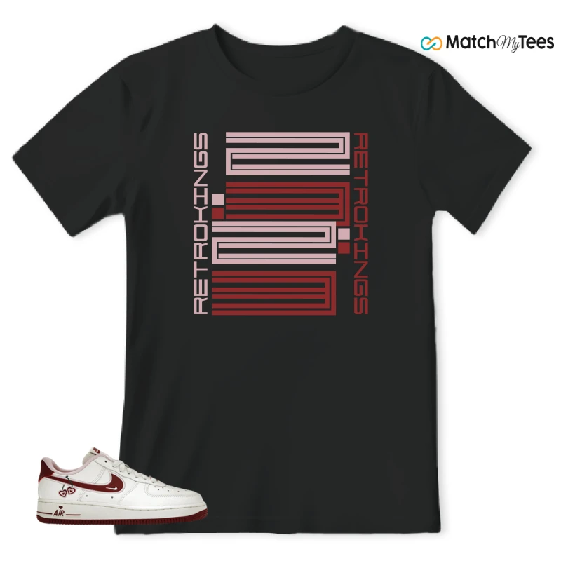NIKE AIR FORCE 1 LOW VALENTINE'S DAY (2023) (WOMEN'S) SNEAKER Matching Tees t-shirt