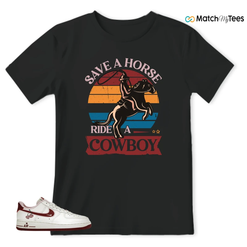 NIKE AIR FORCE 1 LOW VALENTINE'S DAY (2023) (WOMEN'S) SNEAKER Matching Tees t-shirt